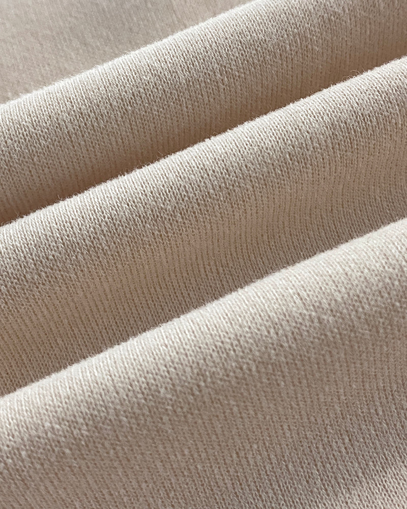 High Neck Half Zip Long Sleeve Kangaroo Pocket Sweatshirt Casual Drop Shoulder Top