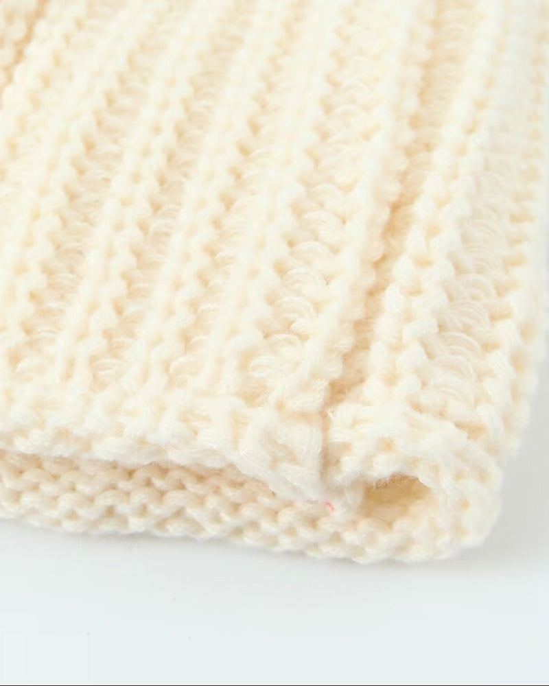 V-Neck Sleeveless Button Front Knit Vest Casual Loose Fit Sweater Top with Pockets